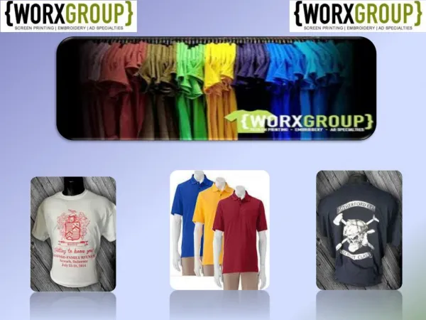 Excellent Screen Printing Service Provider in Murfreesboro | Worx Group