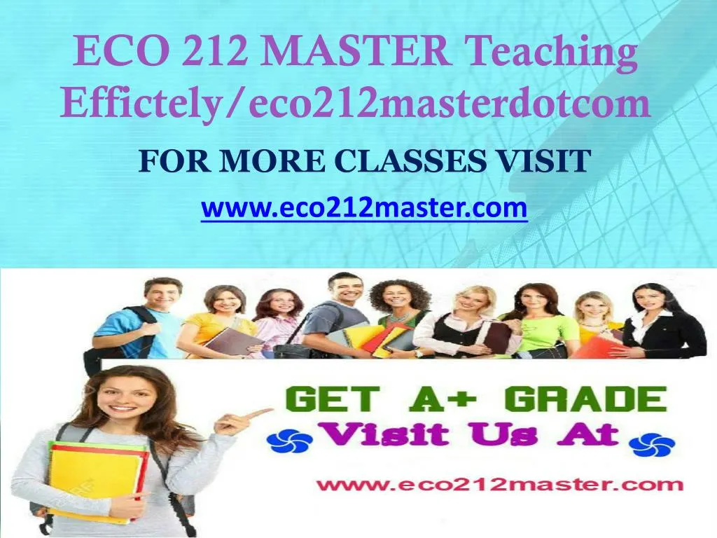 eco 212 master teaching effictely eco212masterdotcom