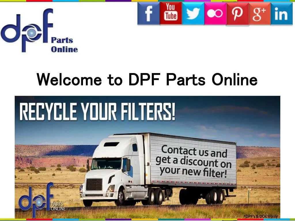 welcome to dpf parts online