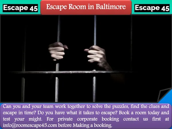 Real Life Room Escape Game | Room Escape 45