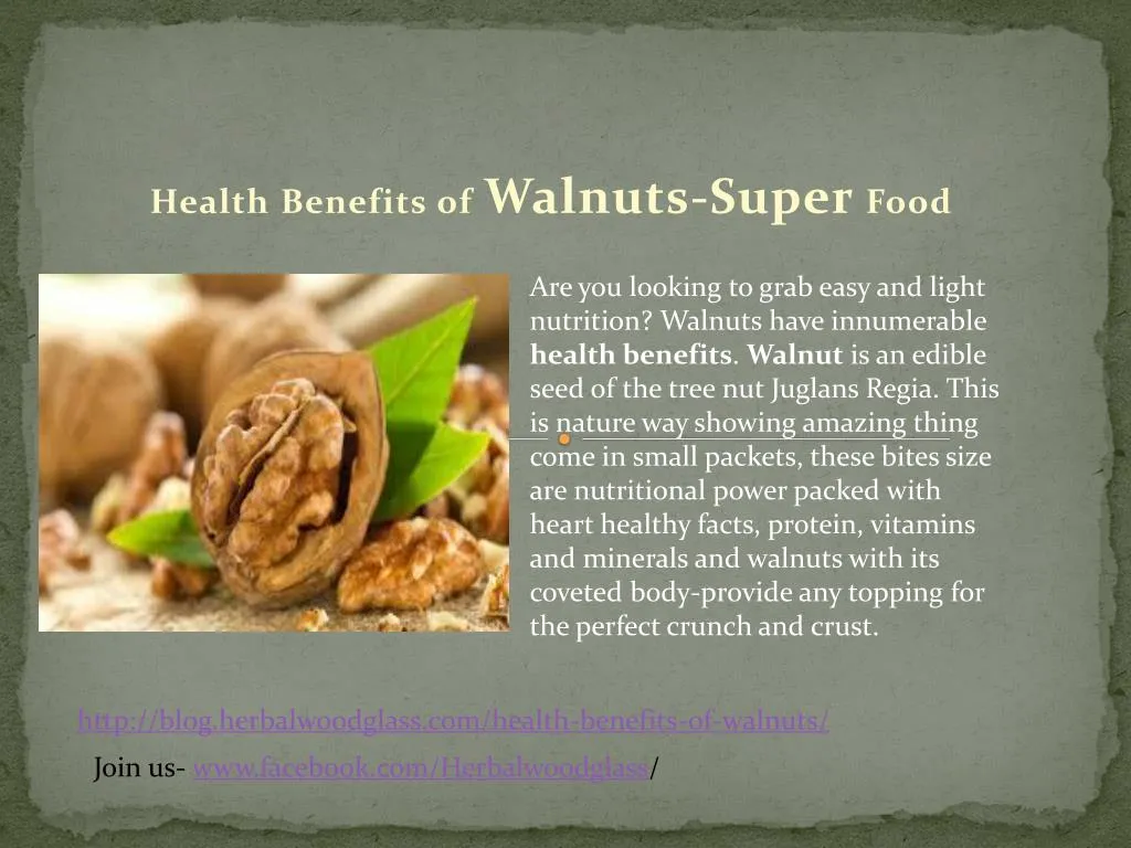 health benefits of walnuts super food