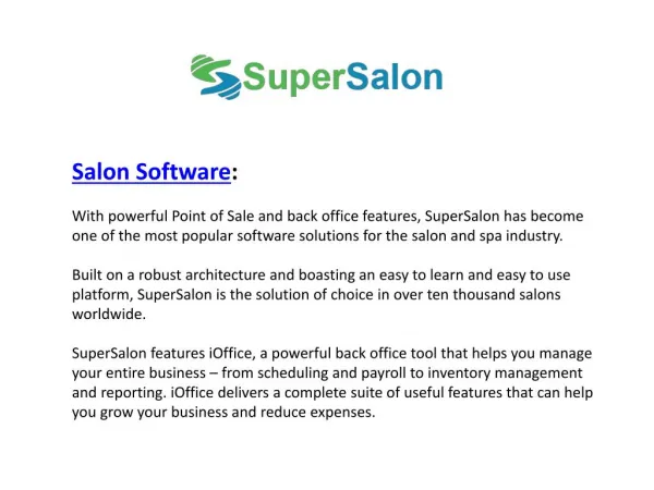 Salon Software