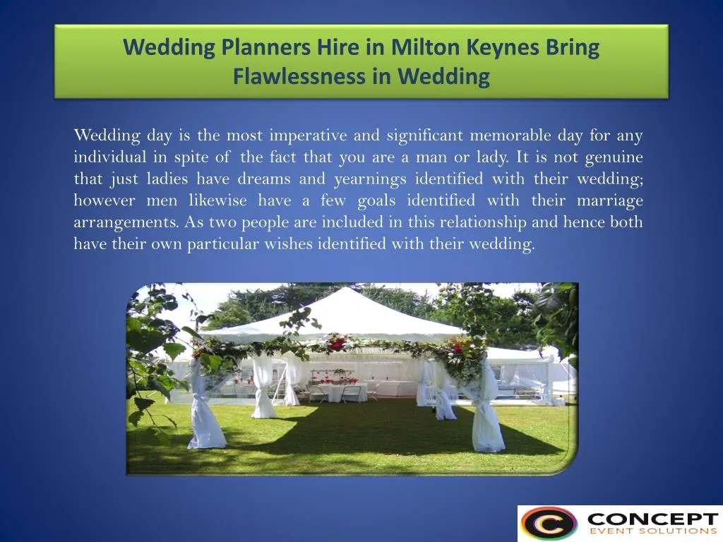 wedding planners hire in milton keynes bring flawlessness in wedding