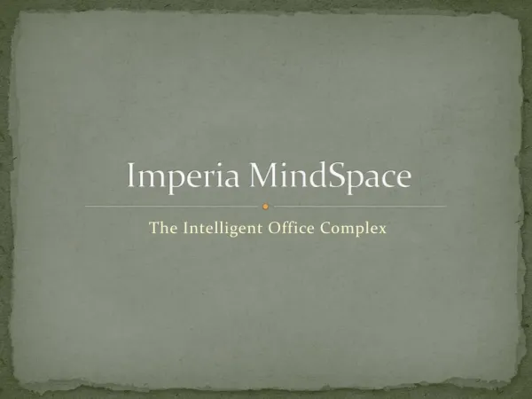Imperia Mindspace by BookMyHouse