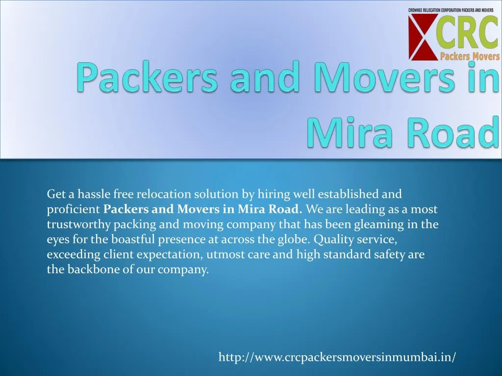 packers and movers in mira road