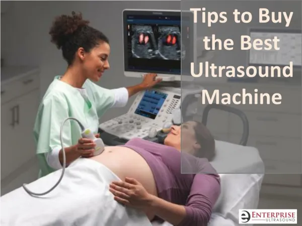 Tips to buy the best ultrasound machine