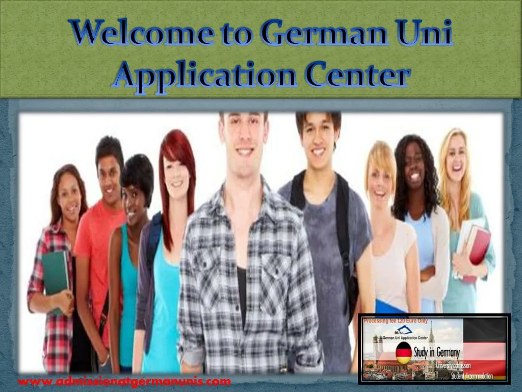 welcome to german uni application center