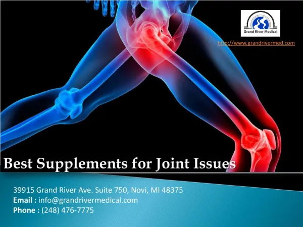 Best Supplements for Joint Issues