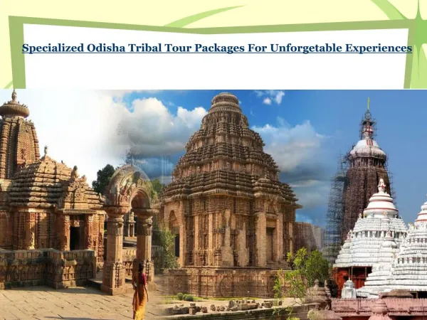 Specialized Odisha Tribal Tour Packages For Unforgetable Experiences