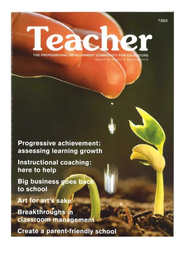 VKE features in the 'Teacher's Magazine'