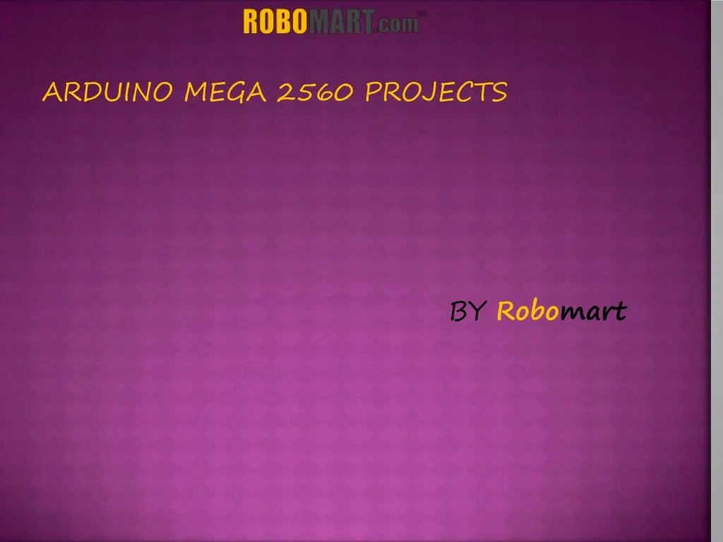 arduino mega 2560 projects by robo mart
