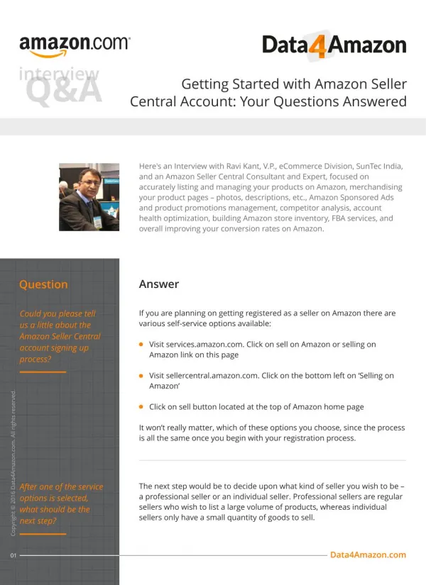 Getting Started with Amazon seller central account: Your Questions Answered