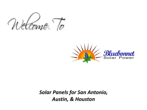 Houston Solar Panels