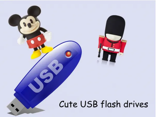 Cute USB flash drives