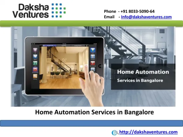 Home Automation Services in Bangalore