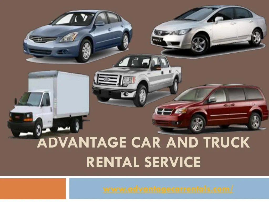 advantage car and truck rental service