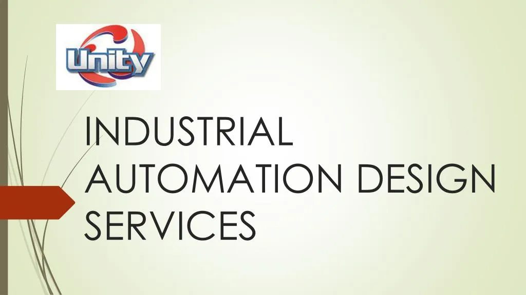 i ndustrial automation design services