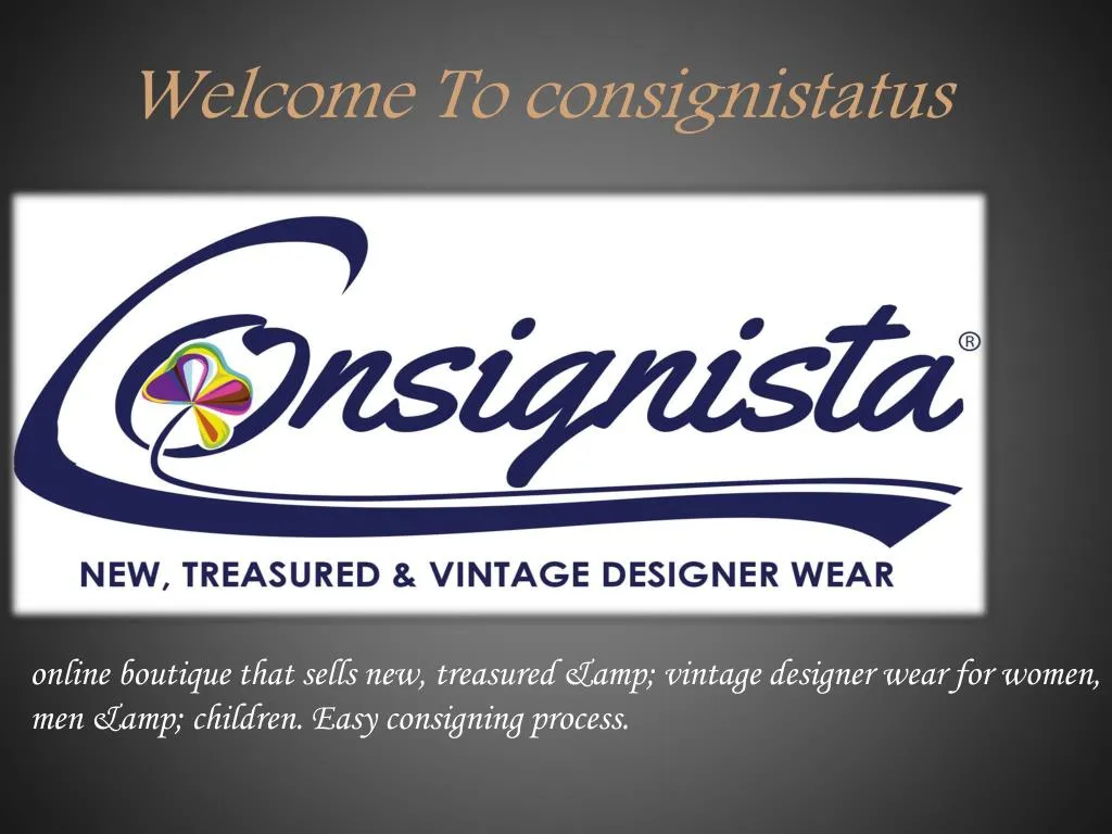 welcome to consignistatus