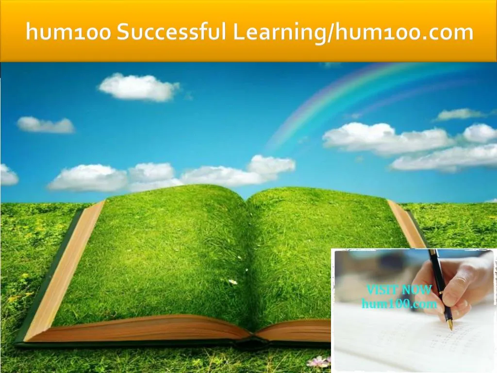 hum100 successful learning hum100 com