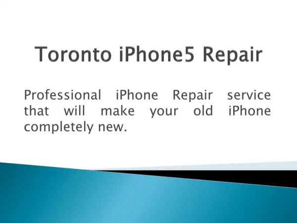 iPhone 5S Screen Replacement| Repair iPhone Screen