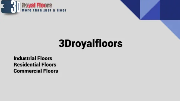Get best Flooring solution