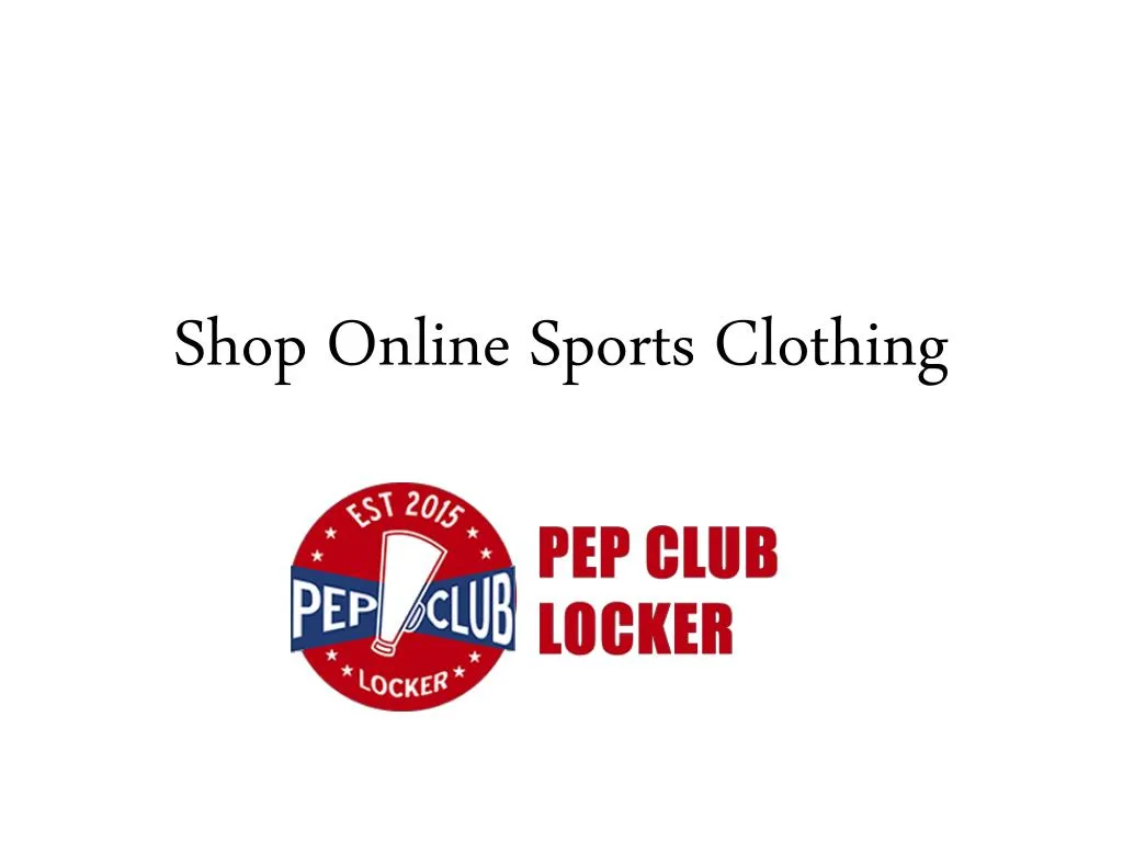 shop online sports clothing