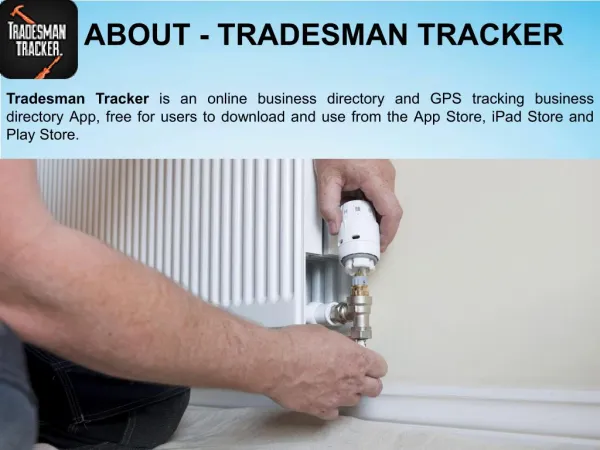 Tradesman Tracker-Listing
