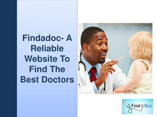 FindaDoc- A Reliable Website To Find The Best Doctors