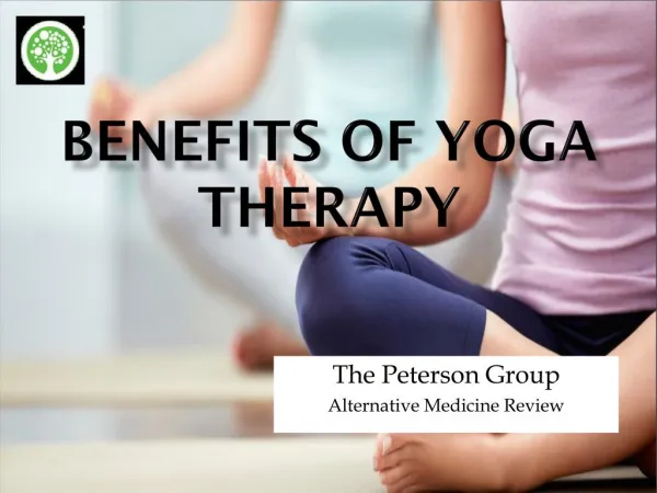 Benefits of Yoga Therapy