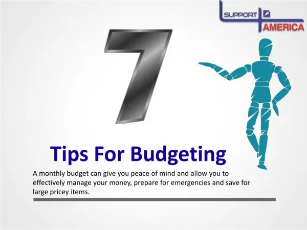 Support4america.com - 7 Tips For Budgeting
