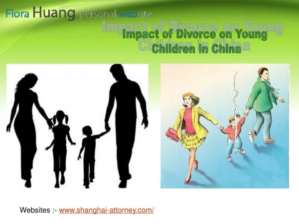 Impact of Divorce on Young Children in China