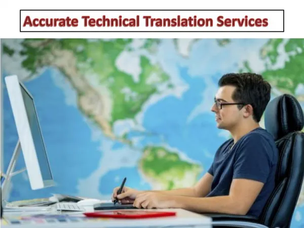 Accurate Technical Translation Services