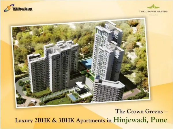 Luxury 2BHK & 3BHK Apartments in Hinjewadi, Pune
