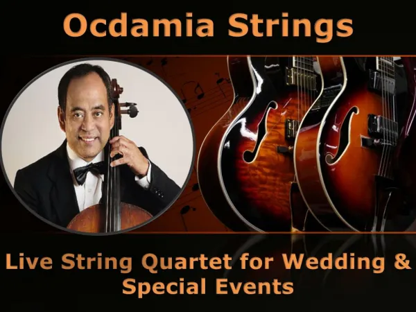 Live String Quartet - Ocdamia Strings