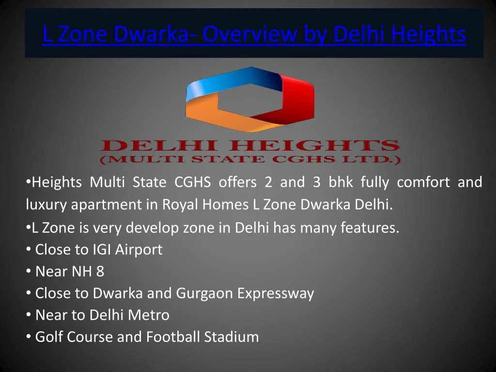 l zone dwarka overview by delhi heights