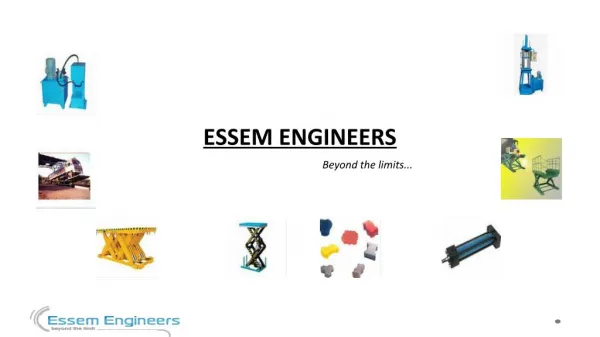 Foot Mounted Hydraulic Cylinders - Essem Engineers