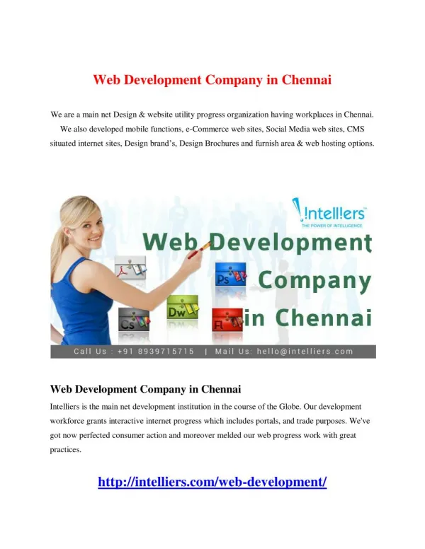 Web Development Company in Chennai