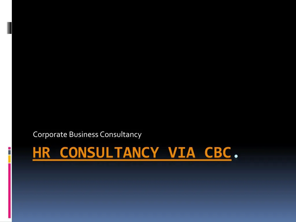 corporate business consultancy