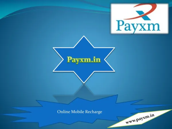 Online Recharge Website - Payxm