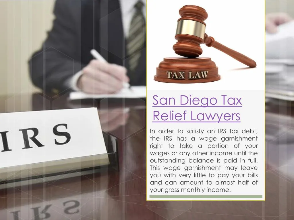 san diego tax relief lawyers