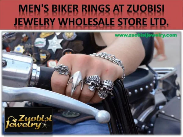 Men's Biker Rings at ZuoBiSi Jewelry Wholesale Store Ltd.