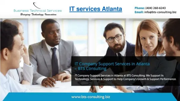IT Company Support Services in Atlanta – BTS Consulting