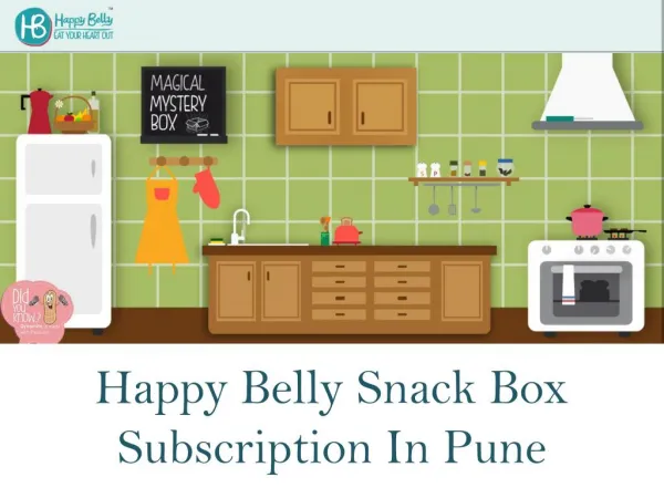 Happy Belly Snack Box - Snack Box Subscription In Pune