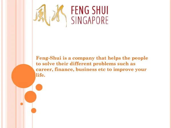 Feng shui master Singapore