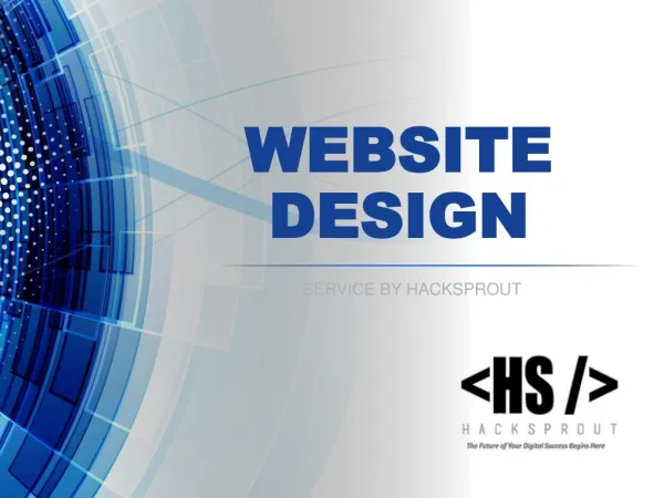 Website design service by Hacksprout Chicago