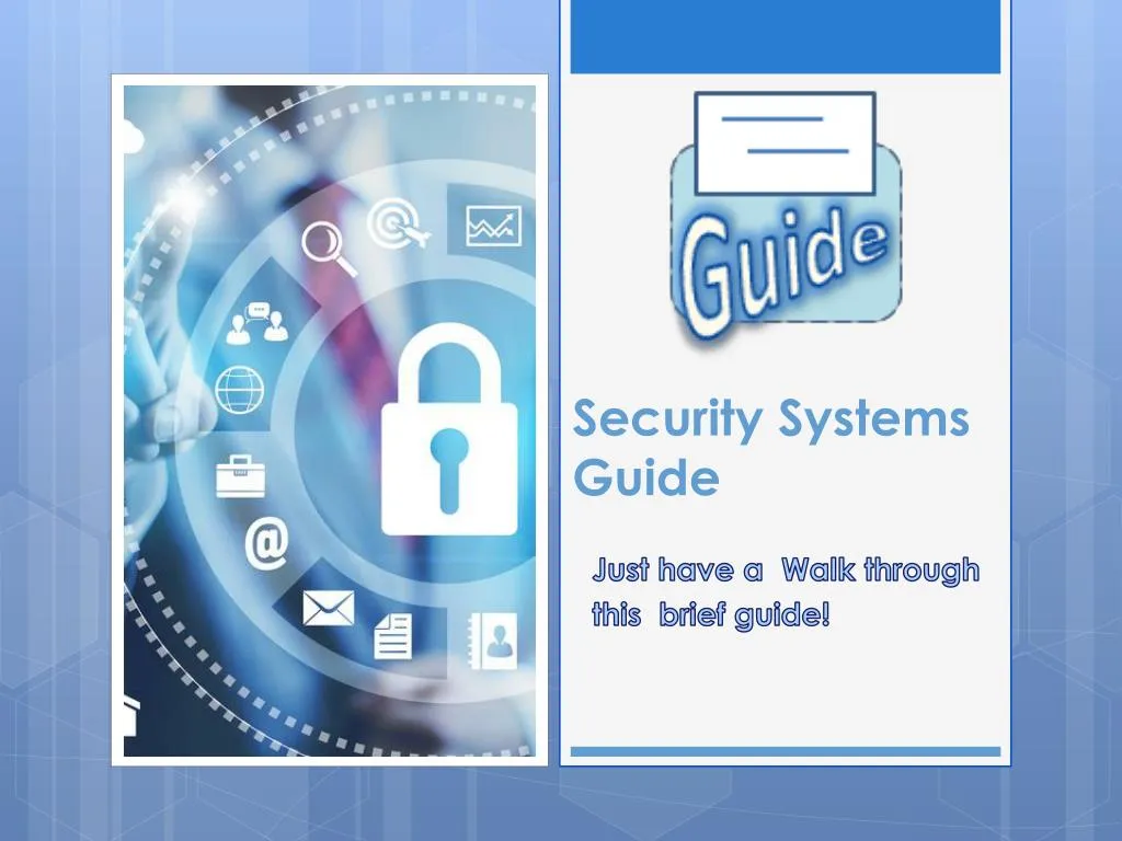 security systems guide