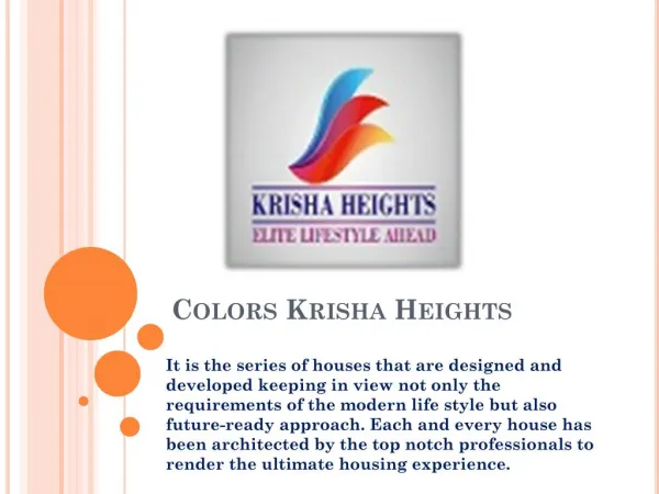 Colors Krisha Heights