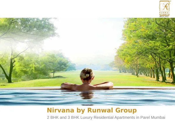 Luxury Residential Flats at Nirvana by Runwal Group in Parel Mumbai