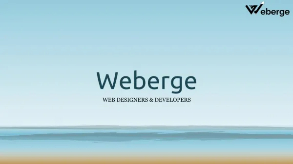 web development india | weberge