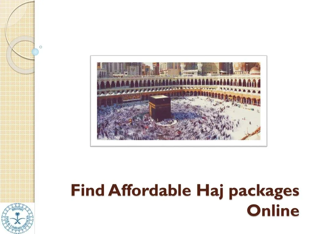 find affordable haj packages online
